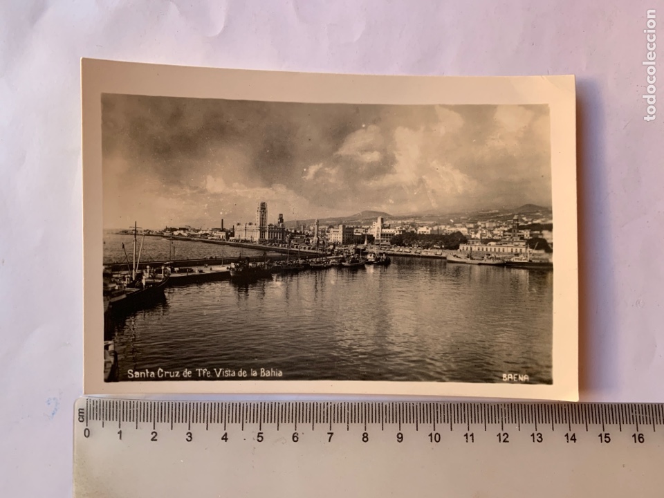 Postcards: POSTAL. STA. CRUZ DE TENERIFE. VISTA DE LA BAH&Iacute;A. BAENA, FOT&Oacute;GRAFO.