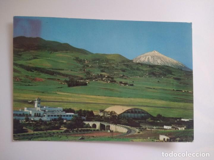 Postales: Postal isla de tenerife, aeropuerto de los rodeos y monte de la esperanza