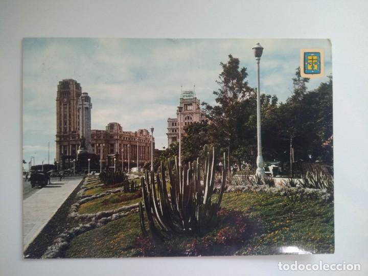 Postales: Postal santa cruz de tenerife, avenida anaga y plaza candelaria