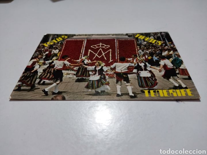 Postais: Postal trajes t&iacute;picos Tenerife