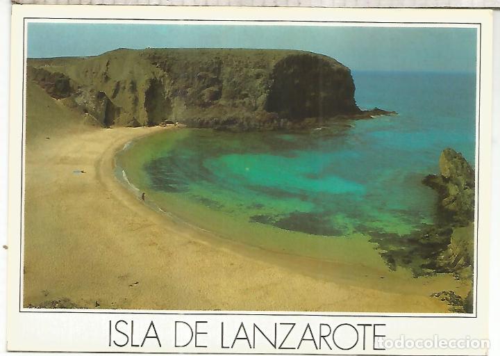 Postales: CANARIAS LANZAROTE ESCRITA - Foto 1