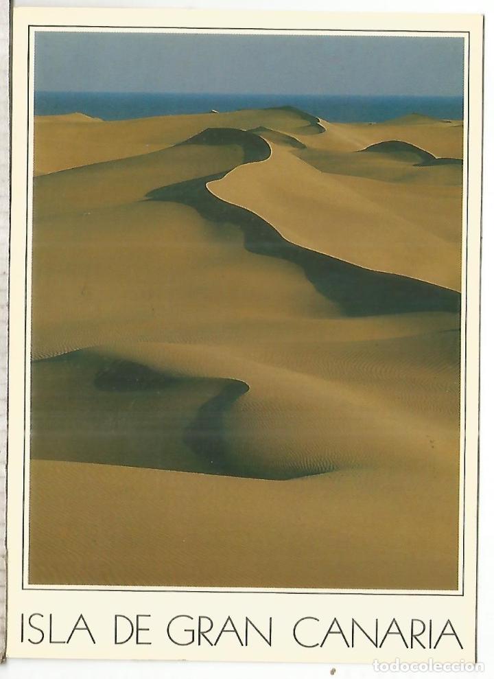 Postales: CANARIAS GRAN CANARIA PLAYA DES IGLES ESCRITA