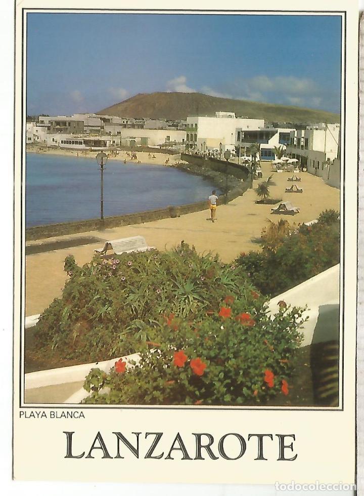 Postales: CANARIAS LANZAROTE ESCRITA - Foto 1