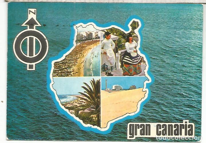 Postales: CANARIAS GRAN CANARIA ESCRITA - Foto 1