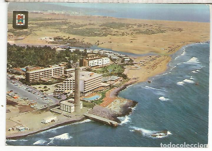Postales: CANARIAS MASPALOMAS ESCRITA - Foto 1
