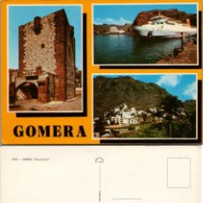 Postales: GOMERA (CANARIAS) - MULTI-VISTAS (3) - COLEC. PERLA Nº 4969 - 150X105MM.. Lote 312833898