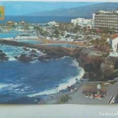 Postales: POSTAL DE PUERTO DE LA CRUZ , TENERIFE ( ISLAS CANARIAS ): PANORAMICA DE LA COSTA MARTIANEZ. Lote 312866108