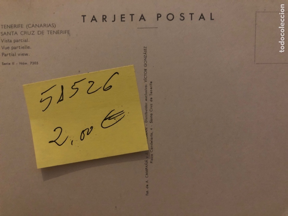 Postales: N&deg;51526 POSTAL TENERIFE - Foto 2
