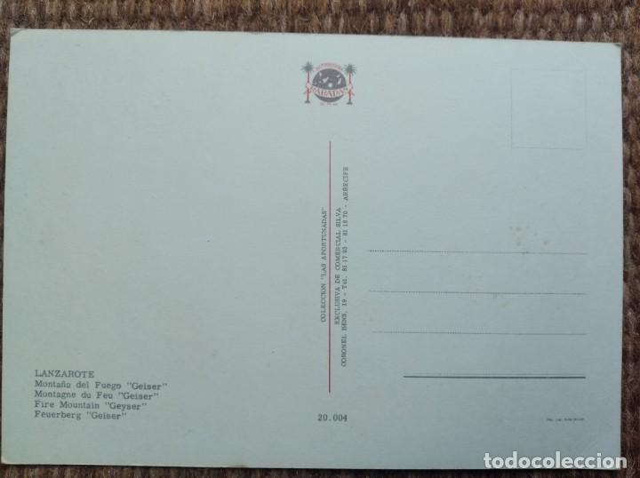 Postales: LANZAROTE - COMERCIAL SILVA - Foto 2