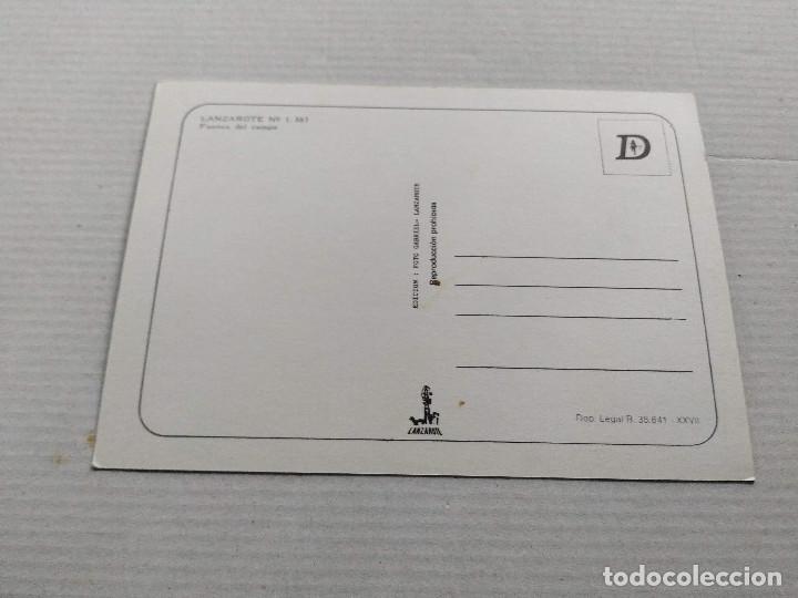 Postales: LANZAROTE - POSTAL FAENAS DEL CAMPO - Foto 2
