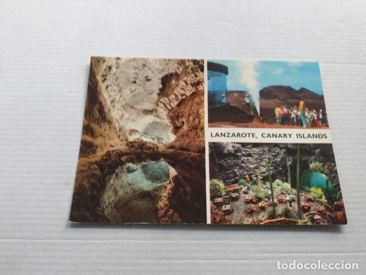 Postales: LANZAROTE - POSTAL LA CUEVA DE LOS VERDES - Foto 1