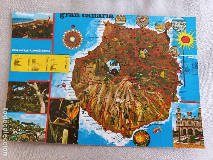 Postales: N&ordm; 2671. vistas PALMAS DE GRAN CANARIA EDICIONES ISLAS a&ntilde;os 70 POSTAL S/C