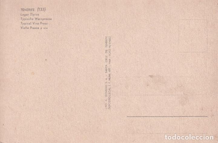 Postales: TENERIFE -LAGAR TIPICO - Foto 2