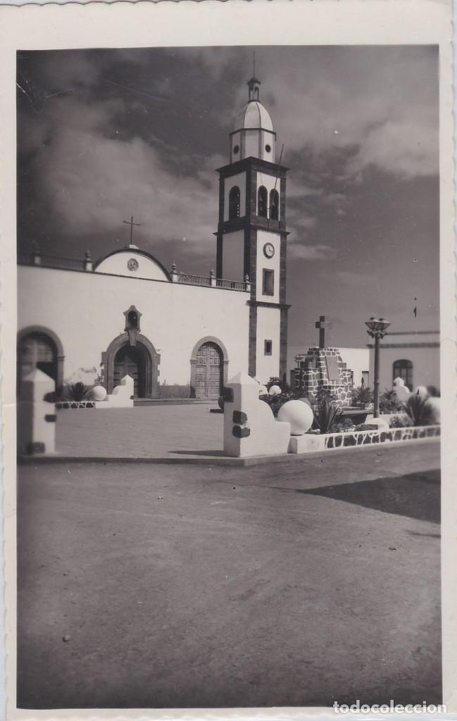 Postcards: POSTAL DE ARRECIFE DE LANZAROTE - PARROQUIA DE SAN GIN&Eacute;S