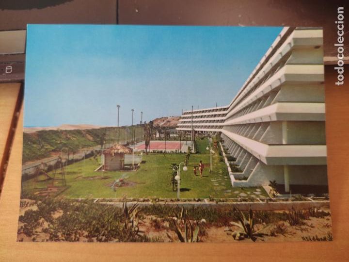 Postales: APARTAHOTEL SANTA MONICA PLAYA INGLES GRAN CANARIA ED LAS ISLAS 6208 ANIMADA *