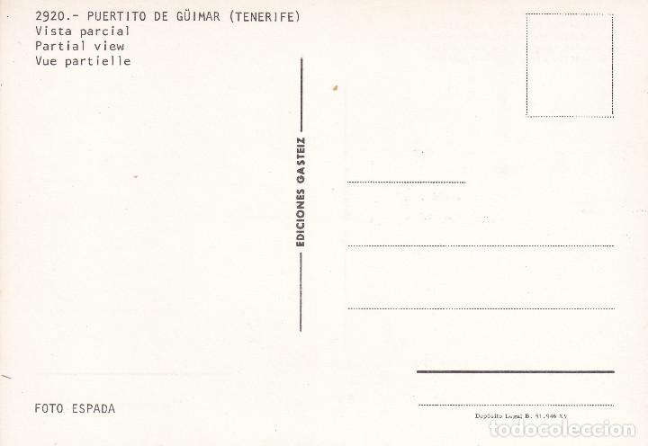 Postales: TENERIFE - PUERTITO DE GUIMAR - - Foto 2