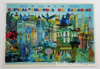 Postales: Postal Santa Cruz de Tenerife - Capital Cultural de Canarias | Santa Cruz Cinco Siglos