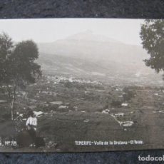 Postales: TENERIFE-VALLE DE LA OROTAVA-EL TEIDE-JG 78-POSTAL ANTIGUA-(93.415). Lote 340189448