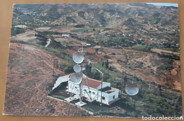 Cartes Postales: Postal Pico Osorio Canarias. Estaci&oacute;n repetidora. Escrita y circulada. R1100