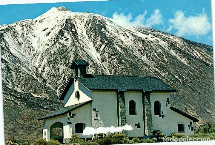 Postales: TARJETA POSTAL - ERMITA EN EL TEIDE - Foto 1