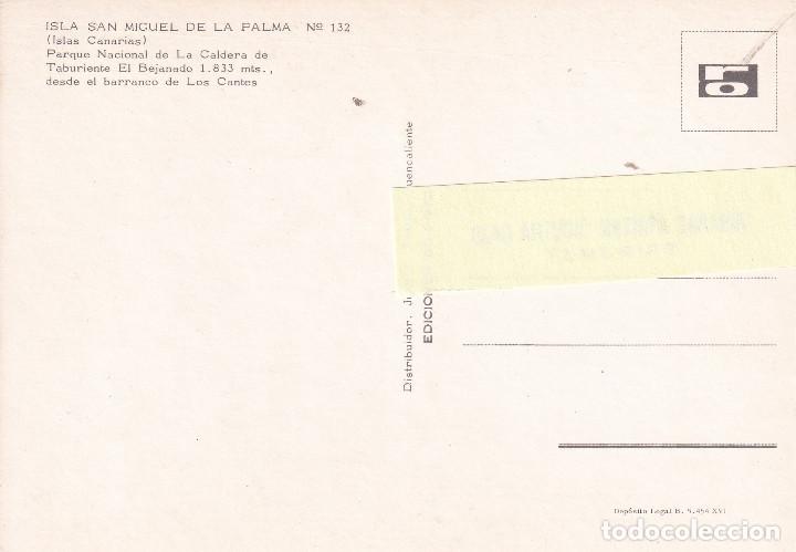 Postales: CANARIAS - LA PALMA - CALDERA DE TABURIENTE - Foto 2