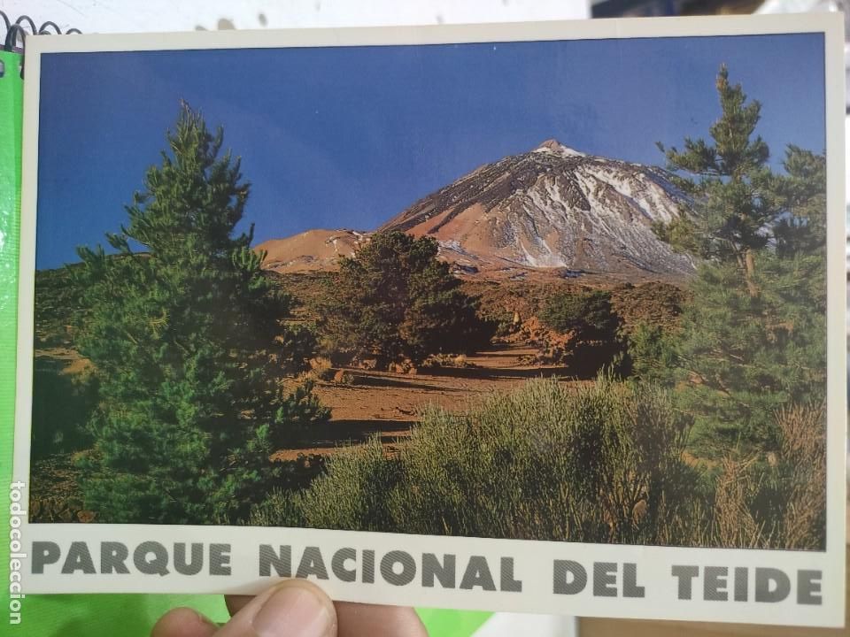 Cartes Postales: Postal EL TEIDE Parque Nacional del Teide 3.718 m. N 102 Art.edition REINER LOOS S/C