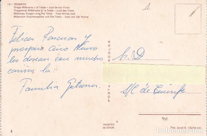 Postales: TENERIFE ICOD DE LOS VINOS - Foto 2
