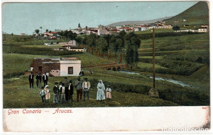 Postales: PRECIOSA POSTAL - GRAN CANARIA - ARUCAS - Foto 1