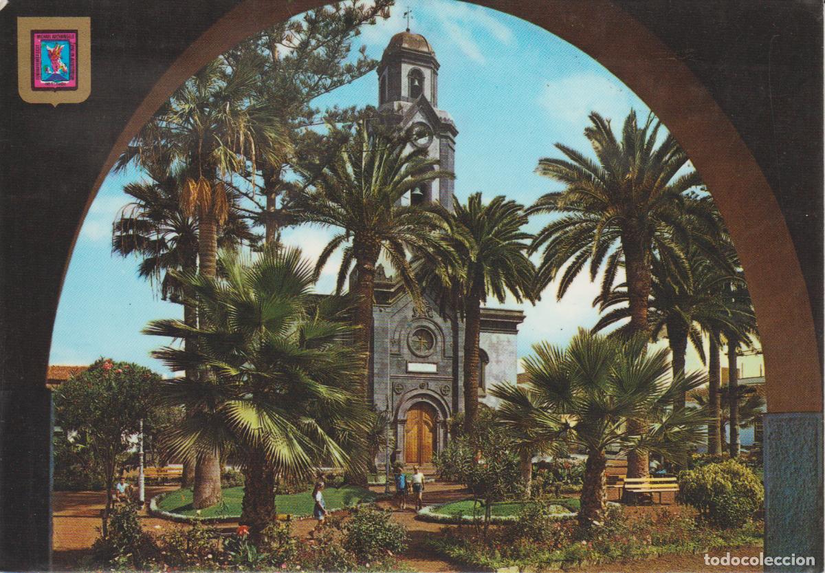 Postales: (89) PUERTO DE LA CRUZ. IGLESIA NTRA SRA DE LA PE&Ntilde;A DE FRANCIA