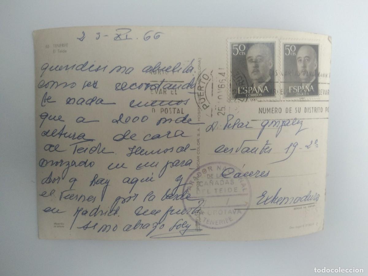 Postales: Postal Tenerife,El Teide - Foto 3
