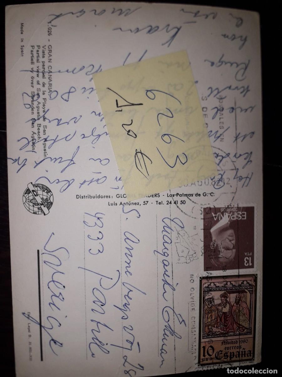 Postales: N&ordm; 6263 POSTAL GRAN CANARIA - Foto 2