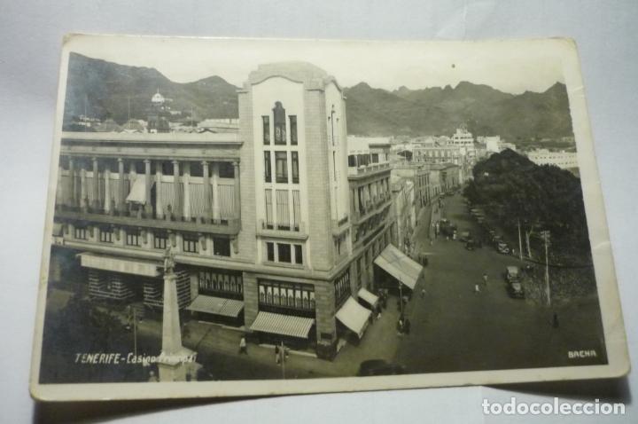 Postkarten: postal tenerife.-casino escrita