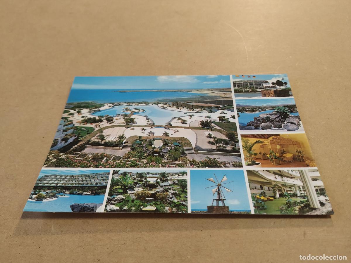 Postales: LANZAROTE - POSTAL HOTEL LAS SALINAS - DIVERSOS ASPECTOS - Foto 1