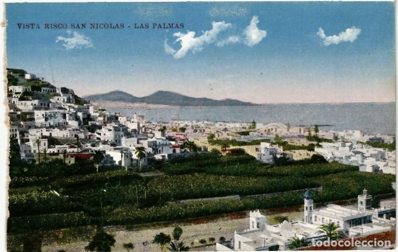 Postales: VISTA RISCO DE SAN NICOLAS - LAS PALMAS - Foto 1