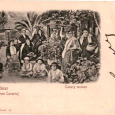 Postales: LAS PALMAS -(GRAN CANARIA) - CANARY WOMEN - BAZAR ALEMAN - LAS PALMAS - 23 -. Lote 401851919