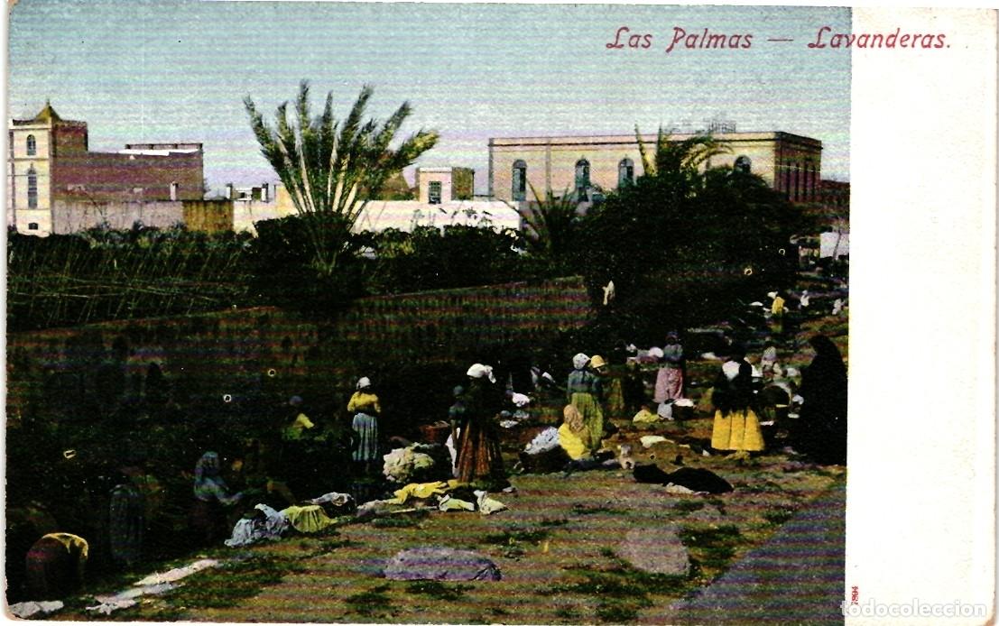 Postales: LAS PALMAS - LAVANDERAS - - Foto 1