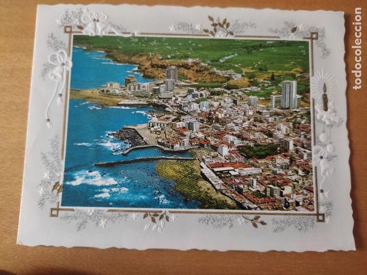 Postcards: PUERTO DE LA CRUZ TENERIFE DIPTICO ESCRITO ED KRUGER
