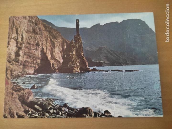 Postales: AGATE DEDO DIOS Y PUERTO NIEVES GRAN CANARIA ED SICILIA SC SOBADA
