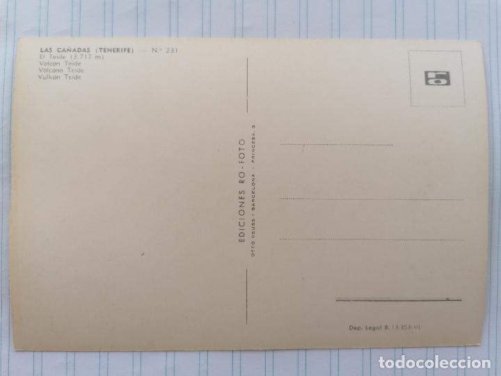 Postales: POSTAL LAS CA&Ntilde;ADAS, TENERIFE, EL TEIDE - Foto 2
