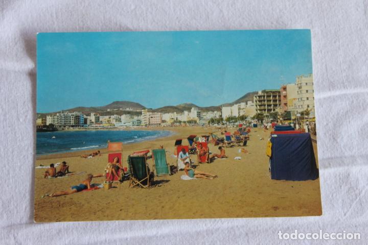 Postales: POSTAL LAS PALMAS PLAYA DE LAS CANTERAS - Foto 1