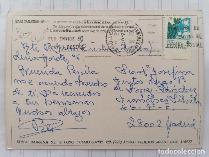 Postales: POSTAL ISLAS CANARIAS, EL TEIDE - Foto 2