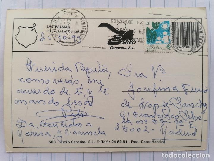 Postales: POSTAL ISLAS CANARIAS, LAS PALMAS - Foto 2
