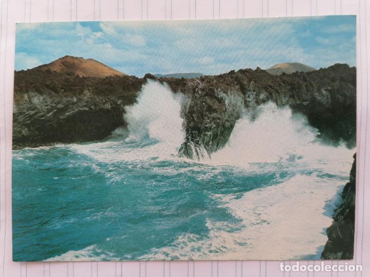 Postales: POSTAL LANZAROTE, LOS HERVIDEROS - Foto 1