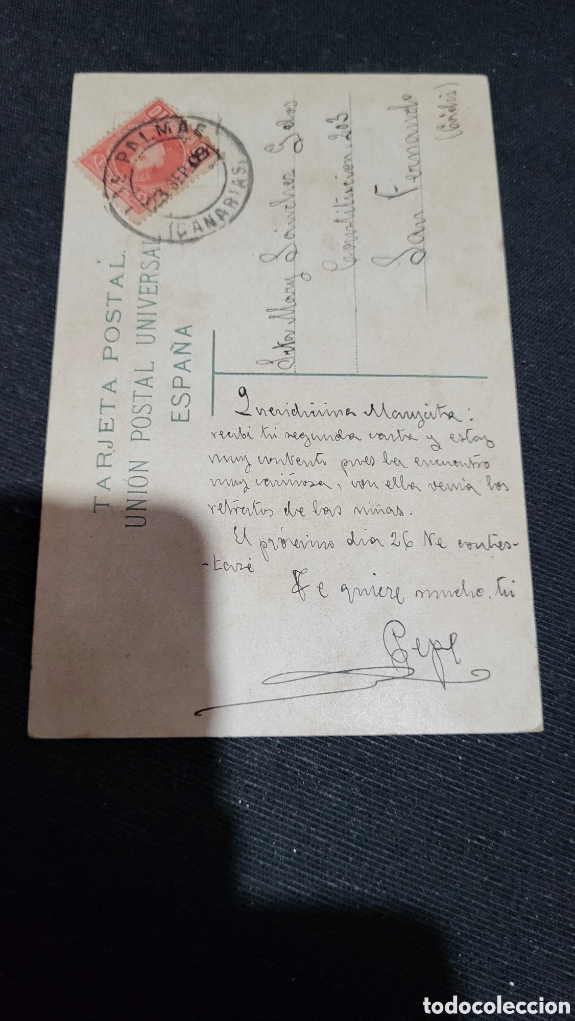 Postales: Tarjeta Postal usada Tenerife - Foto 2