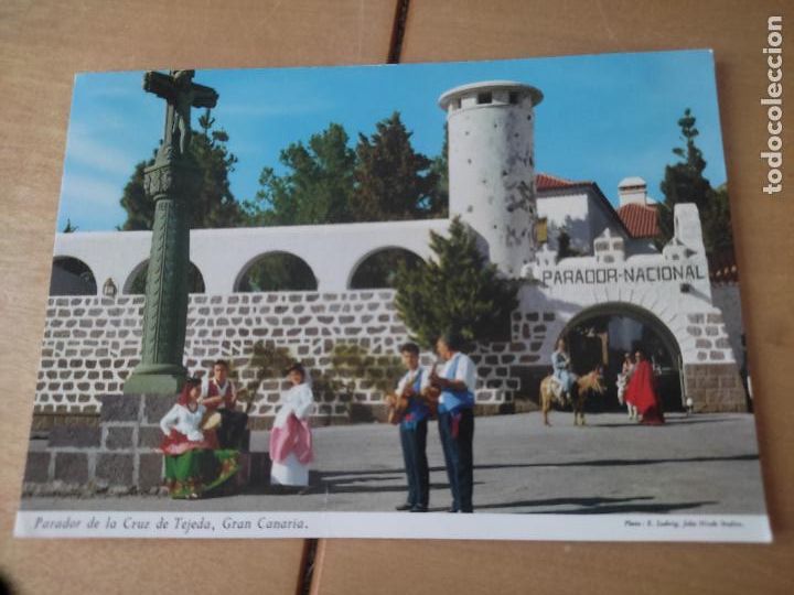Postales: PARADOR CRUZ TEJEDA GRAN CANARIA SC ED JOHN HINDE 2 CT 91