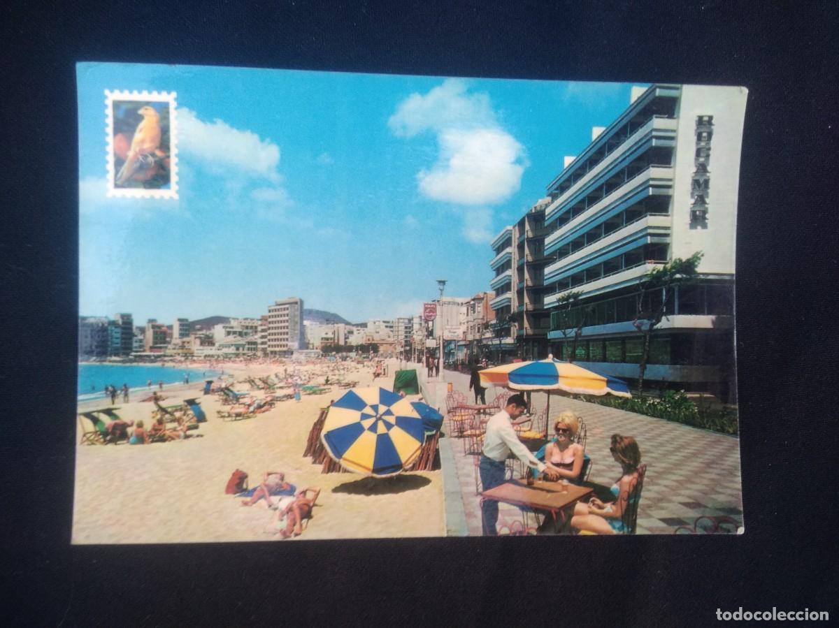 Postales: Postal Canarias Playa de las Canteras - Foto 1