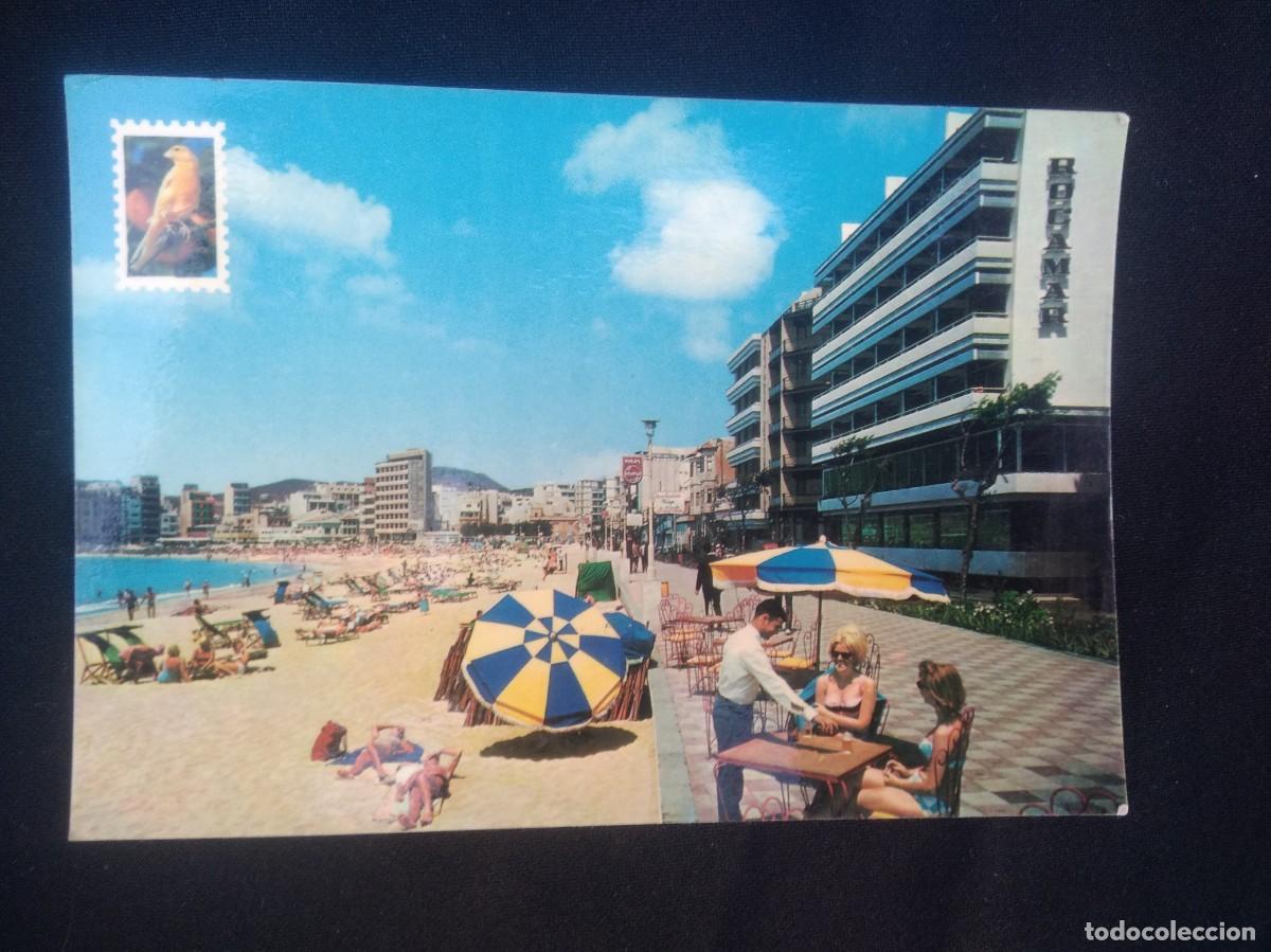 Postales: Postal Canarias Playa de las Canteras - Foto 2
