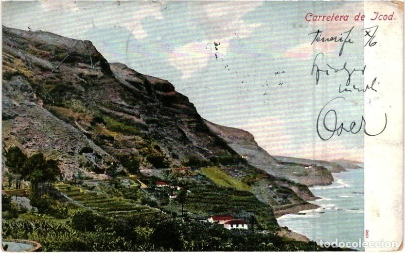 Postales: TARJETA POSTAL - CARRETERA DE ICOD - Foto 1