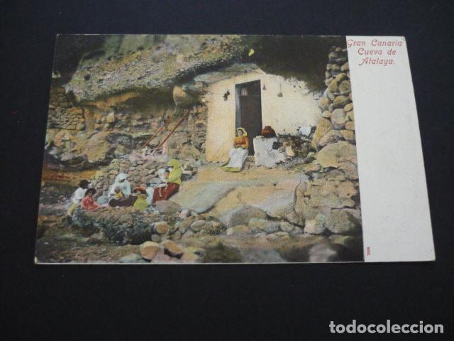 Postales: GRAN CANARIA CUEVA DE ATALAYA - Foto 1