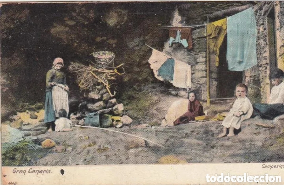 Postales: GRAN CANARIA - CAMPESINOS - Foto 1
